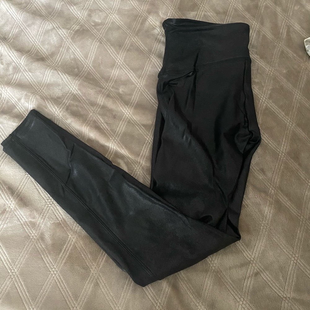 Spanx faux leather leggings